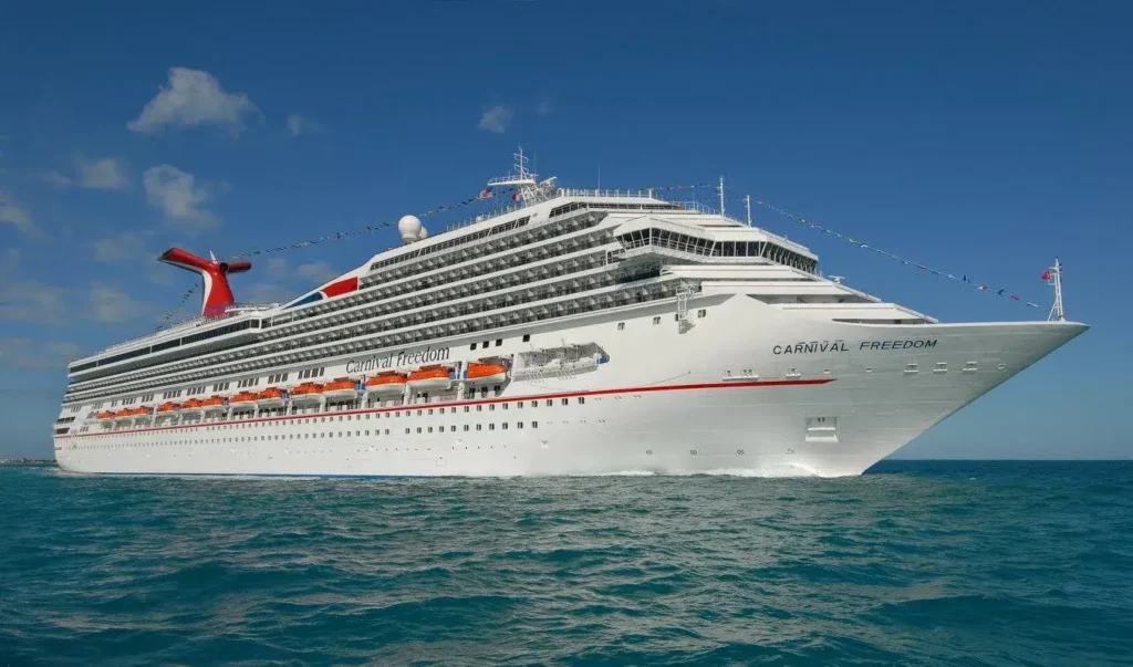 list of carnival cruise ships largest to smallest
