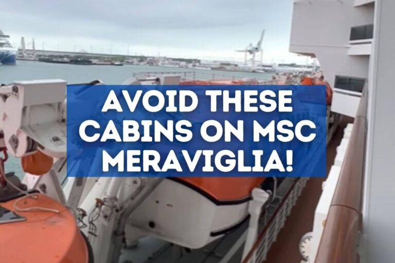 cabins to avoid on msc meraviglia