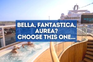 msc bella, fantastica and aurea