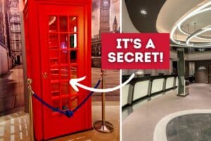 secret bar entrance on msc world europa