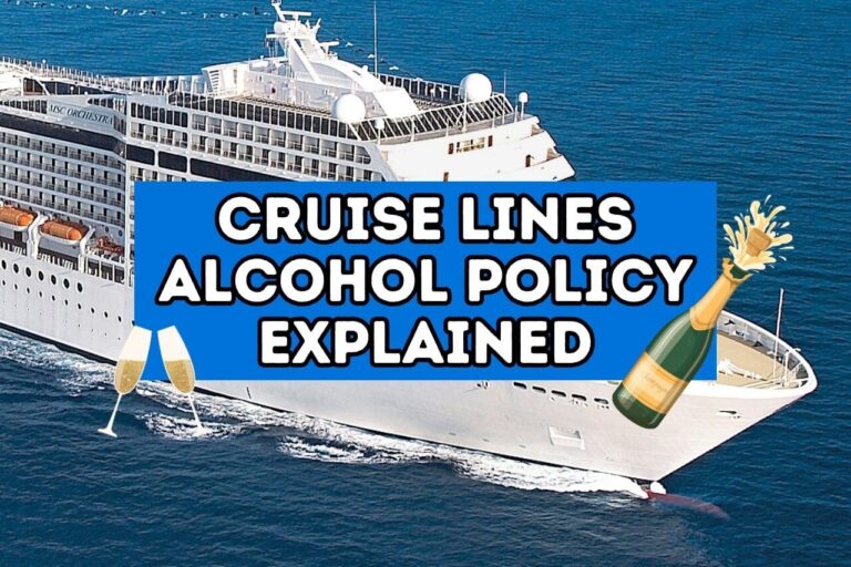 Alcohol policy of every cruise line