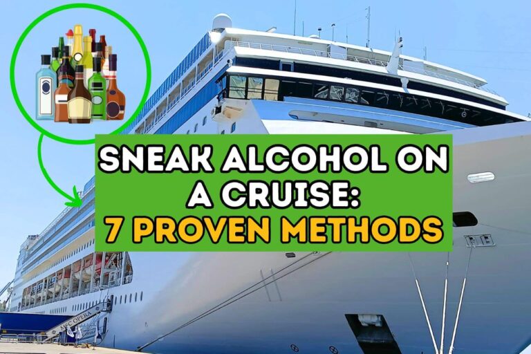 how to Sneak Alcohol on Cruise Ships