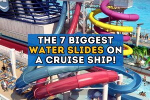 biggest water slides on a cruise ship