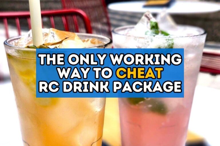 cheat the royal caribbean drink package