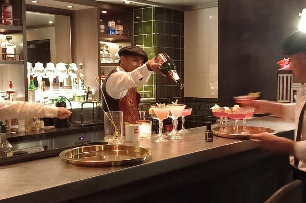 Secret bar on MSC World Europa