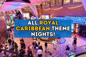 theme nights on royal caribbean ships