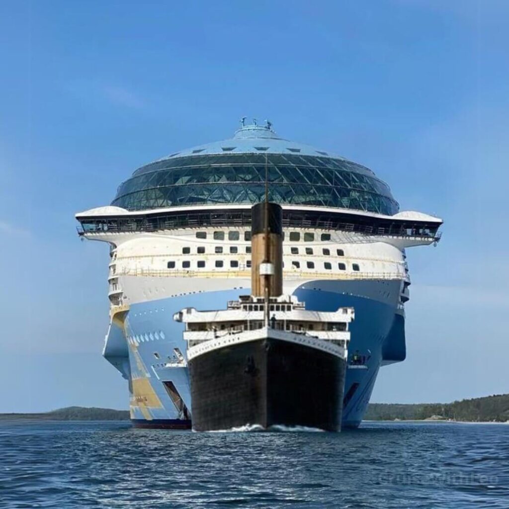 Titanic vs. Cruise the Ultimate Comparison with Modern Ships!