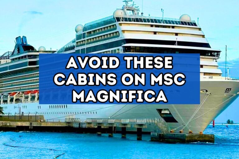 cabins to avoid on msc magnifica