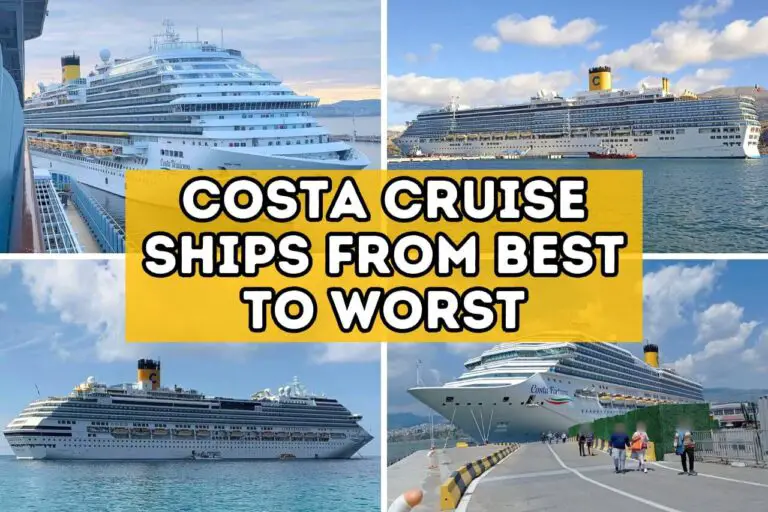 costa ships from best to worst