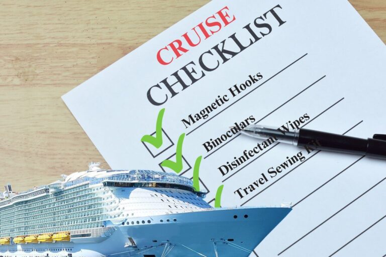 cruise checklist forgotten items