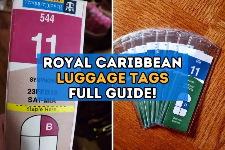 royal caribbean luggage tags guide