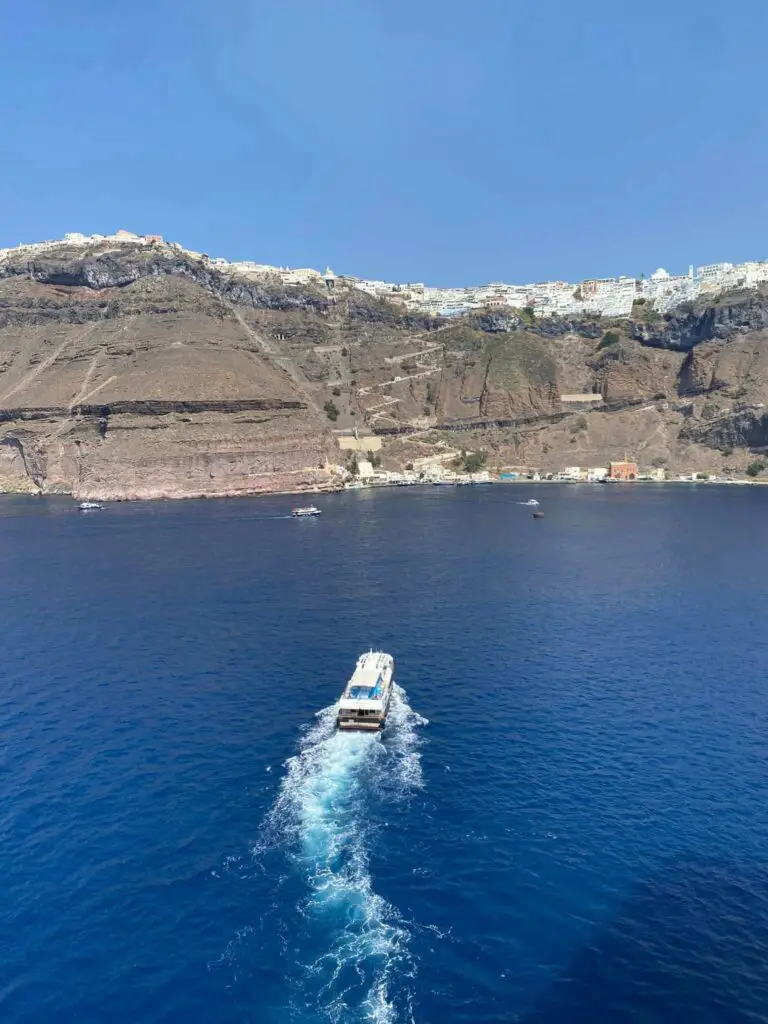 Santorini cruise