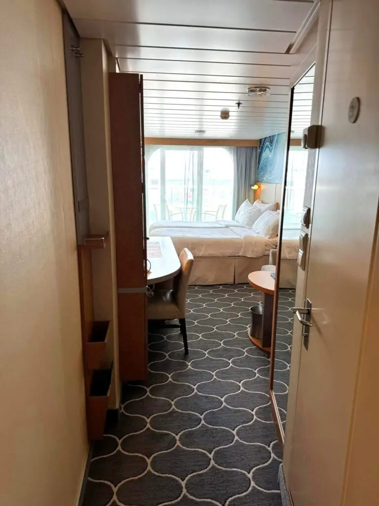 cabin of a cruise ship