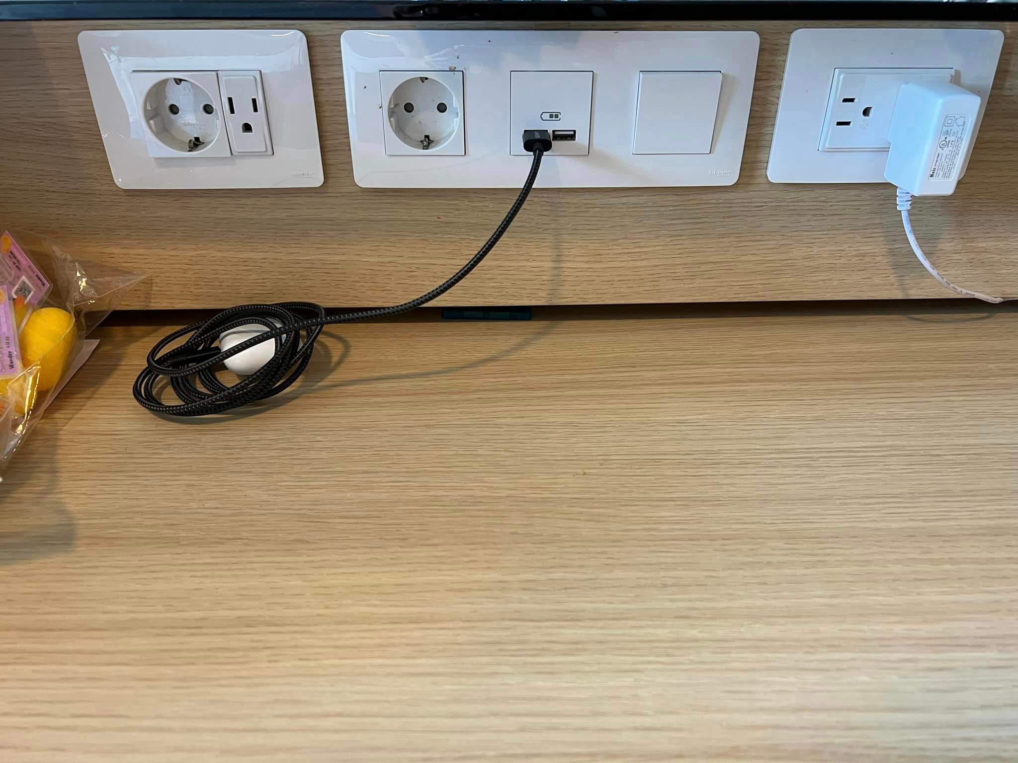 Electrical plug sockets on Royal Caribbean (list for every ship