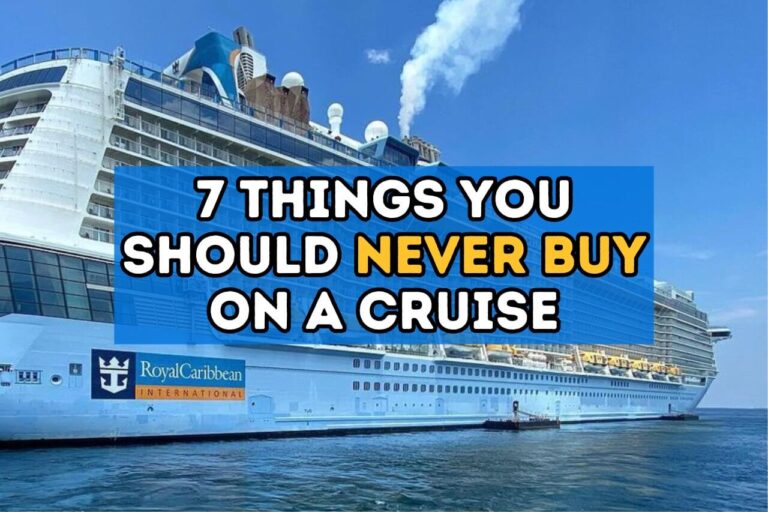things you should never buy on a cruise