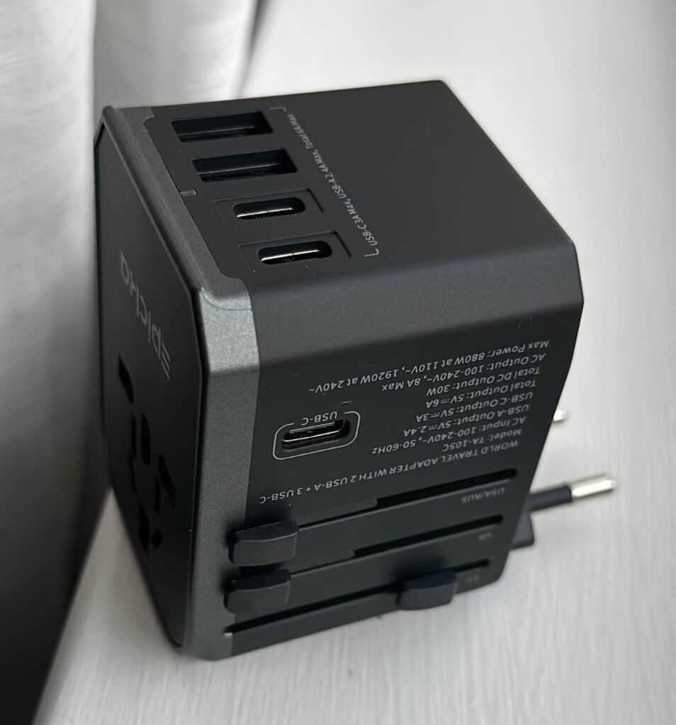 Cruise travel adapter