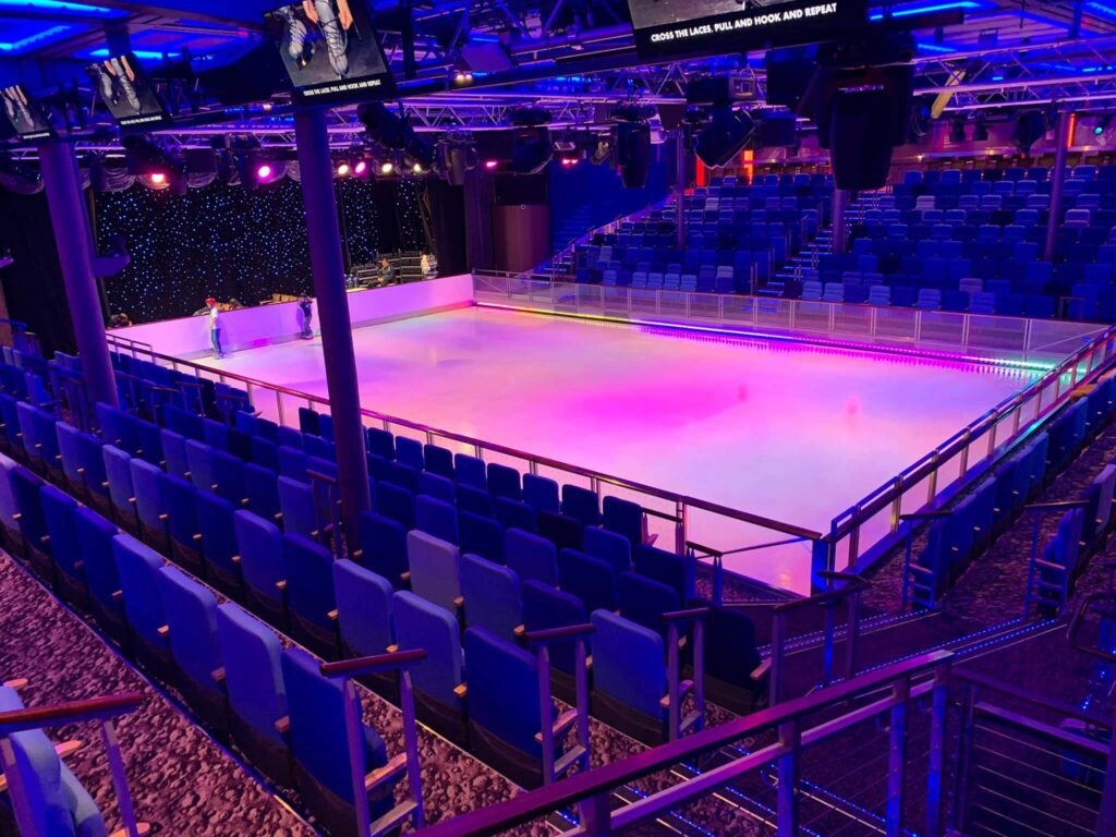 Ice Skating Rink on Royal Caribbean