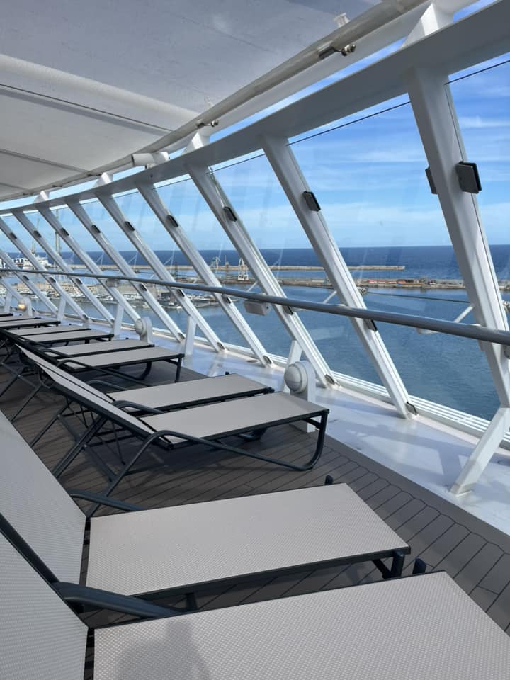 Costa Smeralda deck chairs