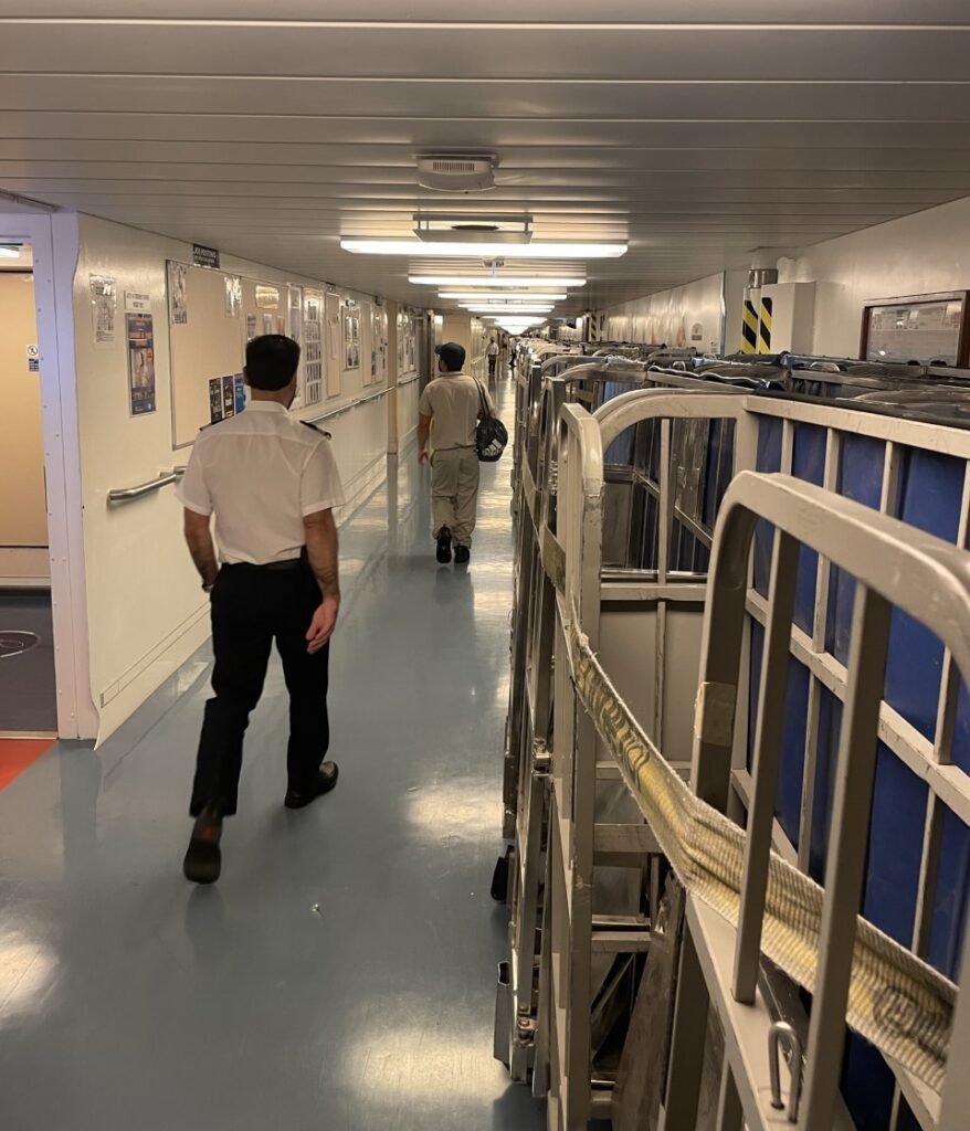 Crew corridor