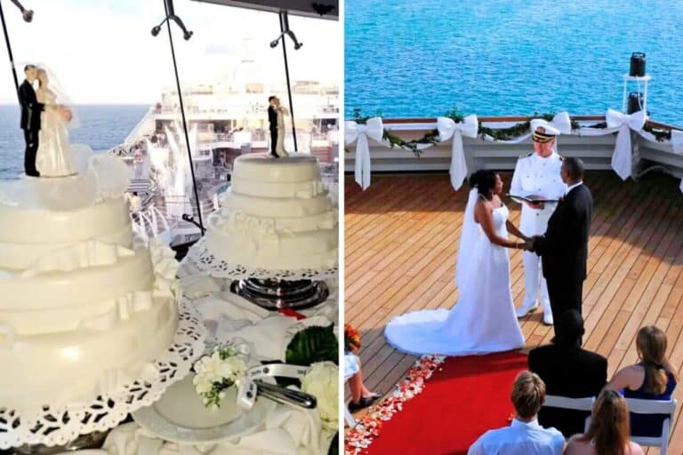 cruise captain wedding