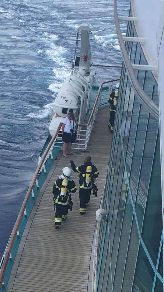 Emergency on a cruise