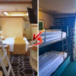 inside and balcony cabin