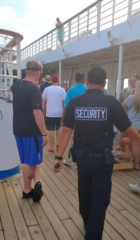 security on a cruise ship