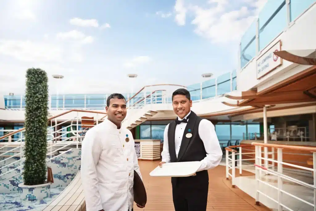 cruise waiters