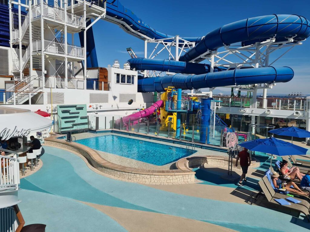 Aqua Park on Norwegian Bliss