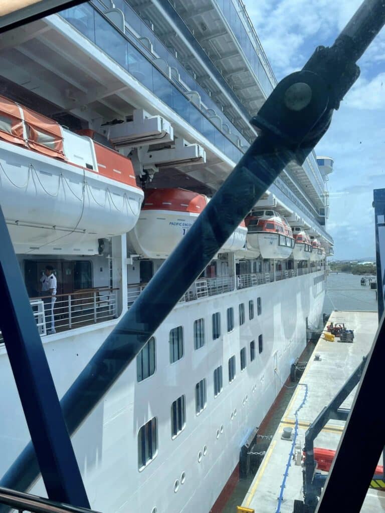 cruise embarkation