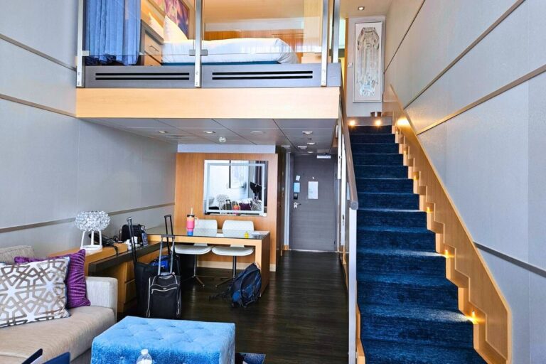 suite on a cruise ship