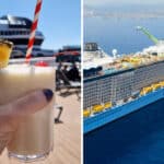 drinks on a cruise