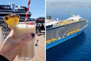 drinks on a cruise