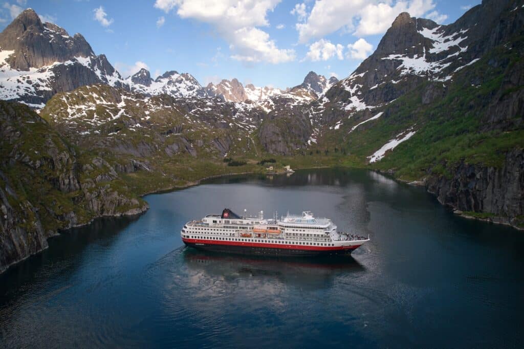 Hurtigruten cruise ship