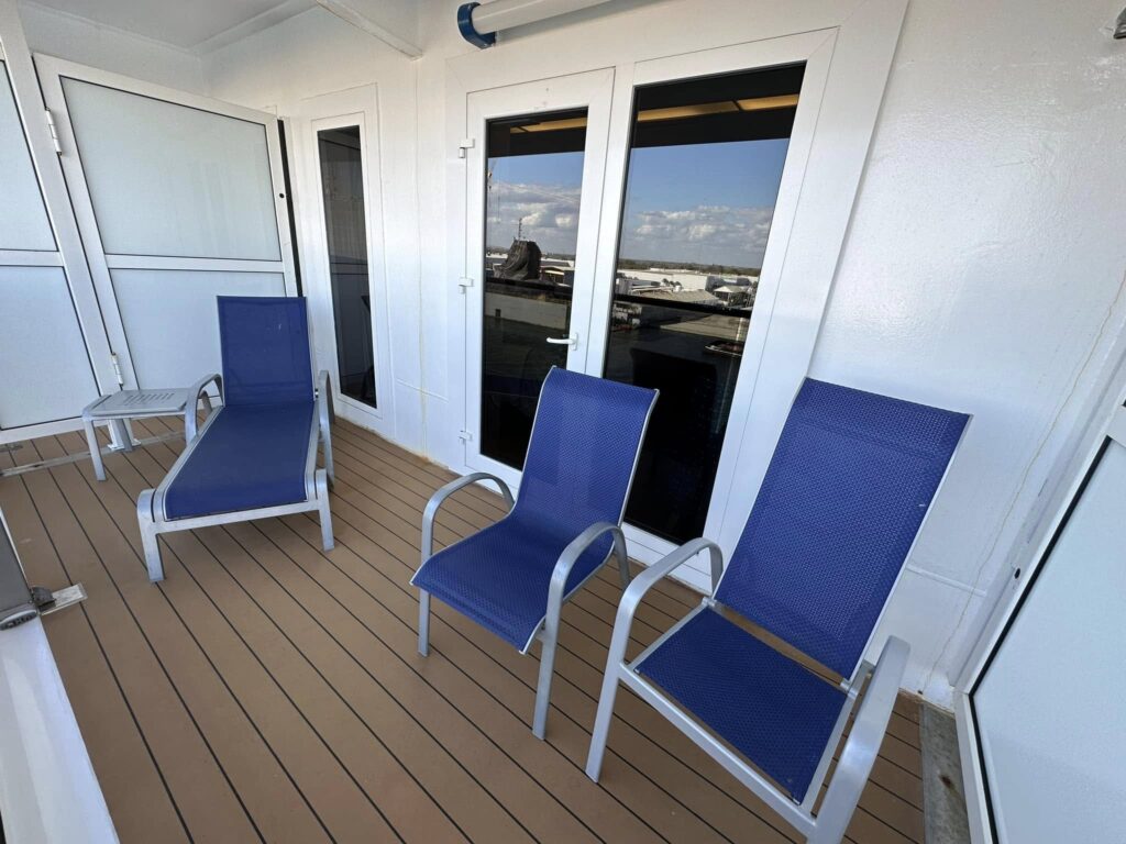 cruise balcony chairs