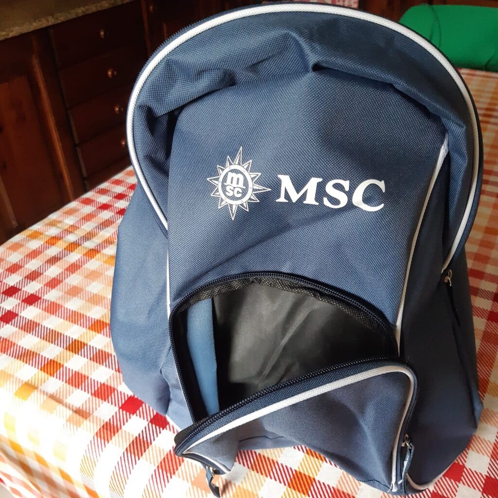 MSC backpack