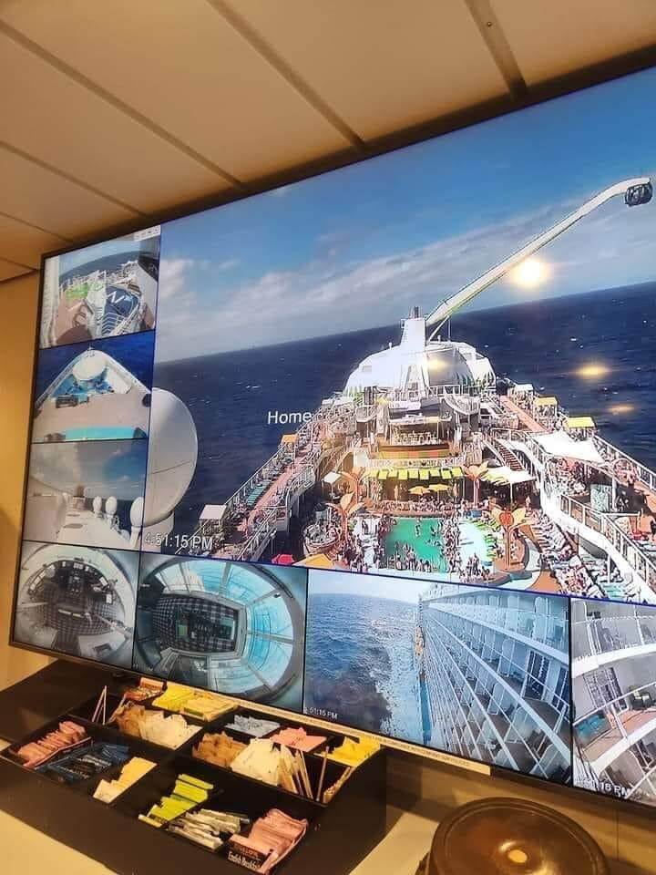 cruise ship security cameras