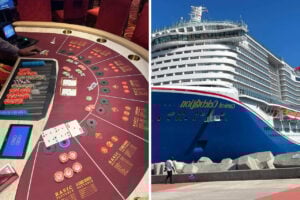 Casino and a cruise ship
