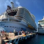 Royal Caribbean ships in port