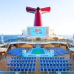 Carnival pool deck