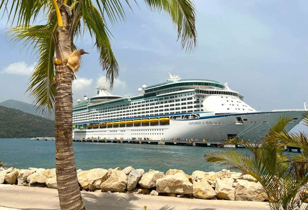 Explorer of the seas in port