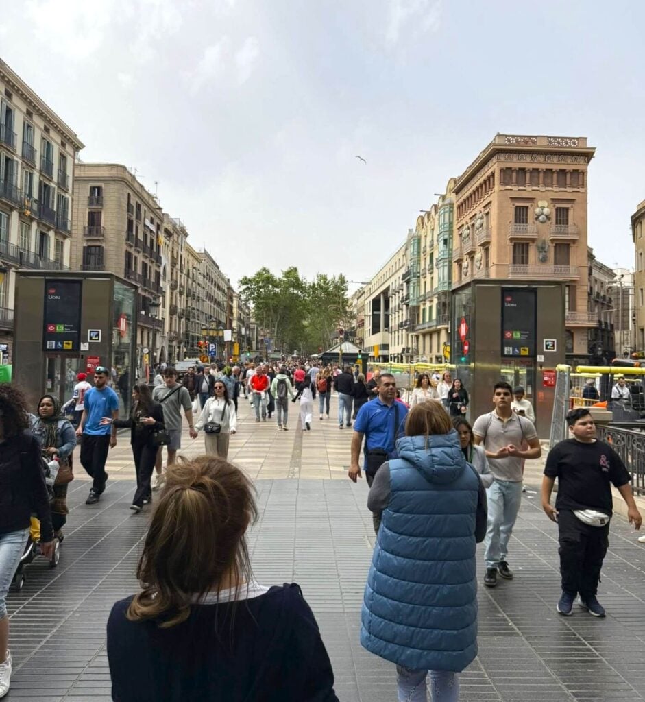 Rambla in Barcelona