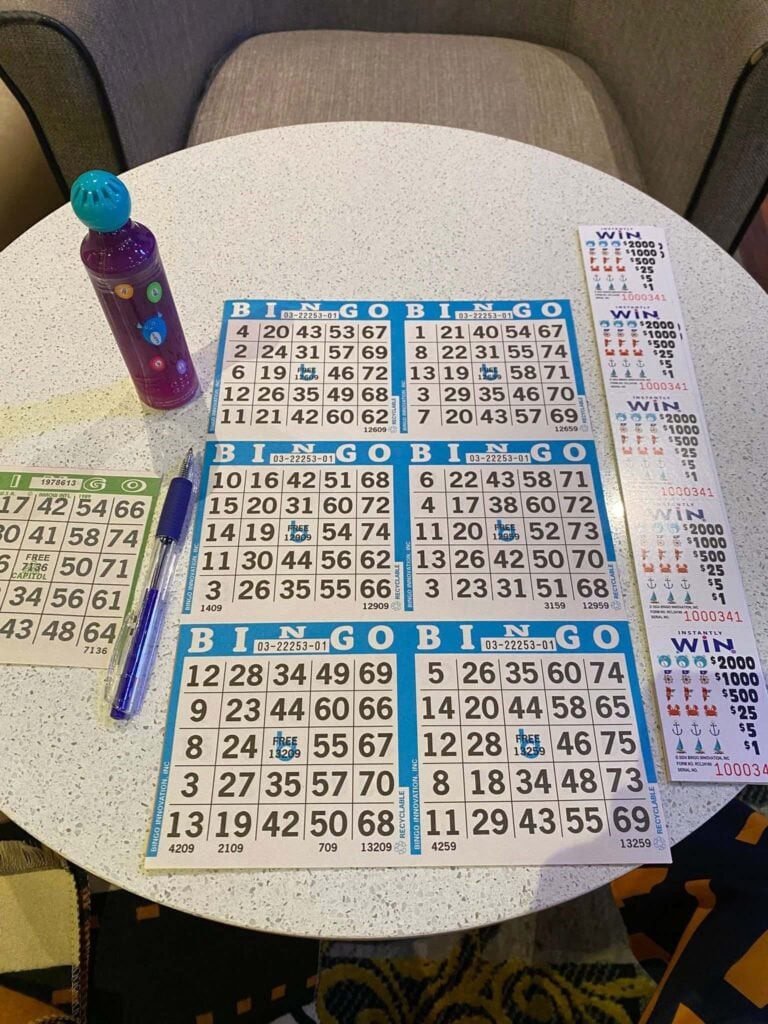 Bingo cards