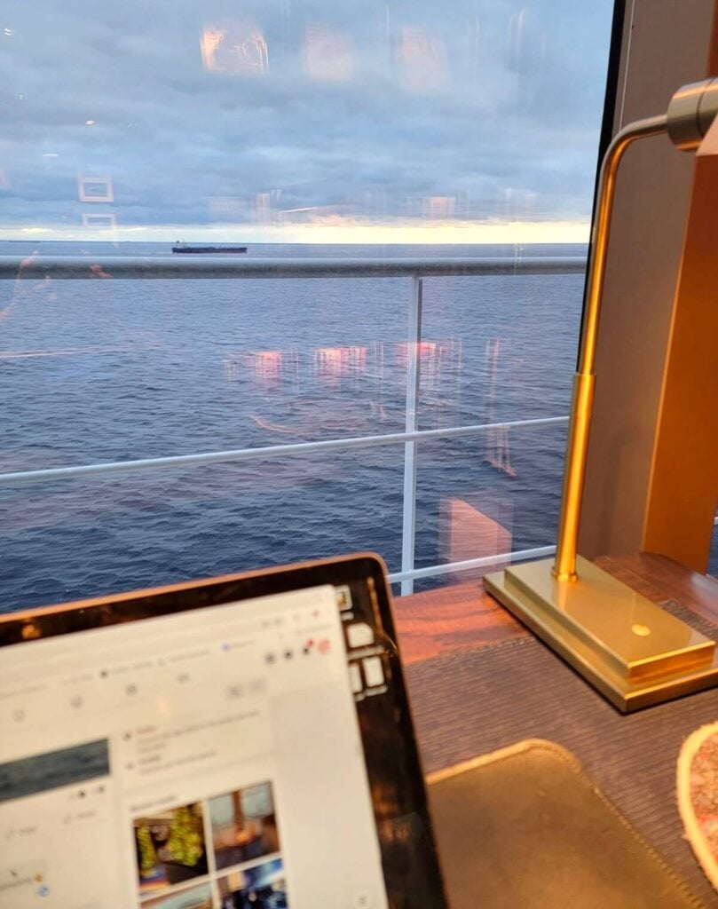 Working on a cruise ship
