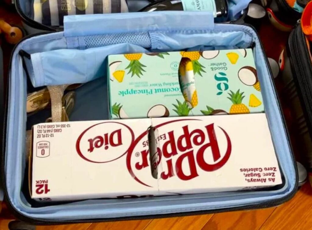 Packing sodas