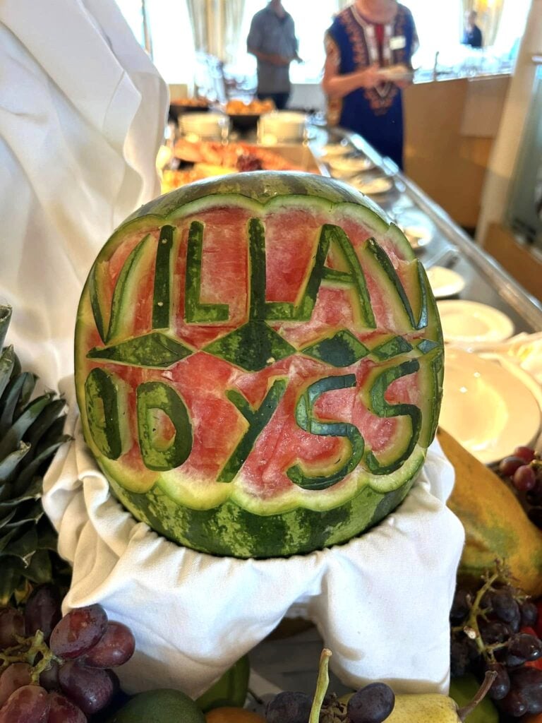 Buffet on Villa Vie Odyssey