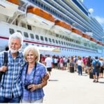 elderly cruise passengers