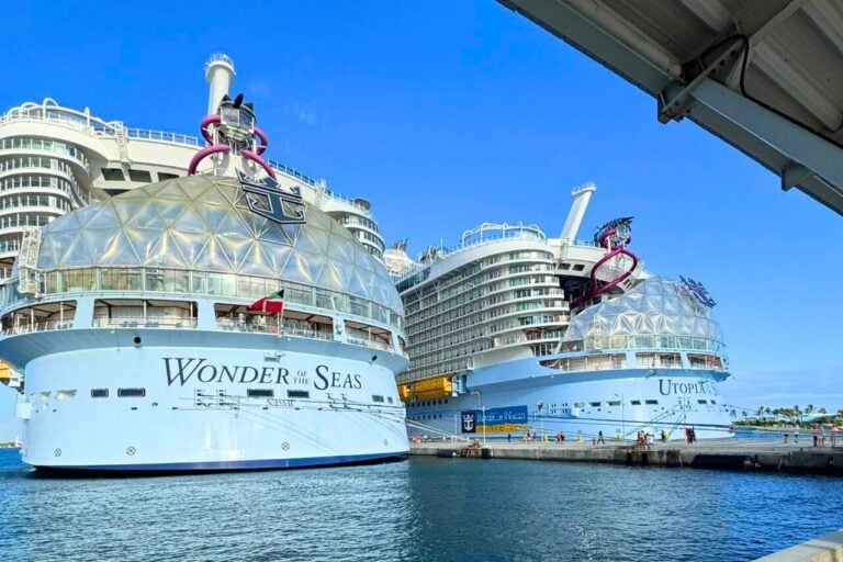 wonder of the seas and utopia of the seas