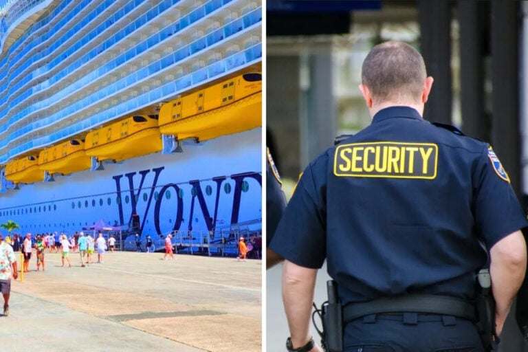 security cruise ship