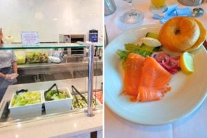 Good food on cruise ship